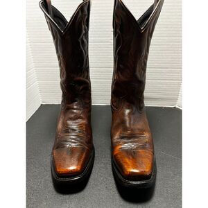 Vtg Men's Cowboy Boots by Laredo Size 10 D Brown
